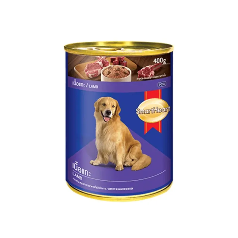 Smartheart Lamb Dog Food Tin 400g