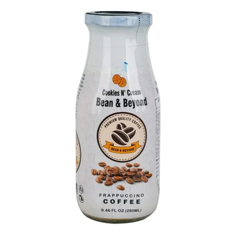 Bean & Beyond Cookies N’ Cream Frappuccino Coffee Glass Bottle 280ml