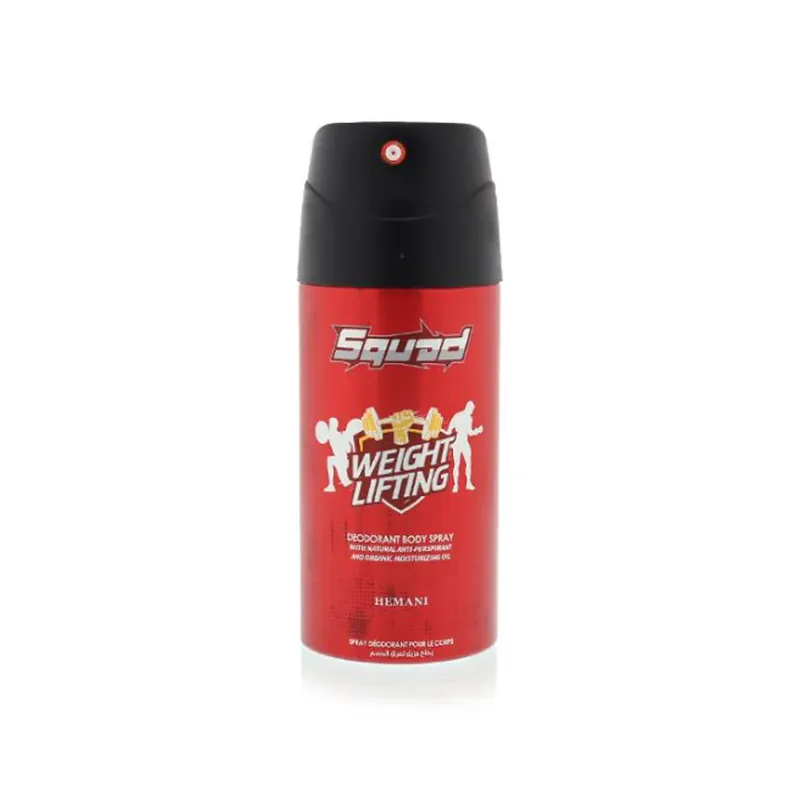Hemani Squad Weight Lifting Body Spray 150ml