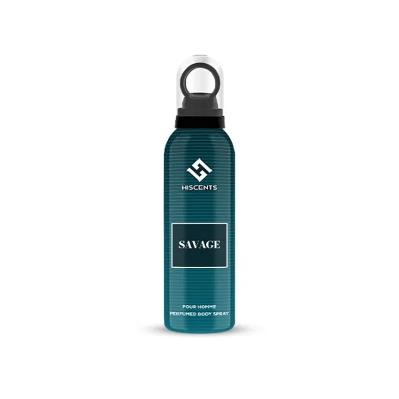 Hiscents Savage Men Body Spray 200ml