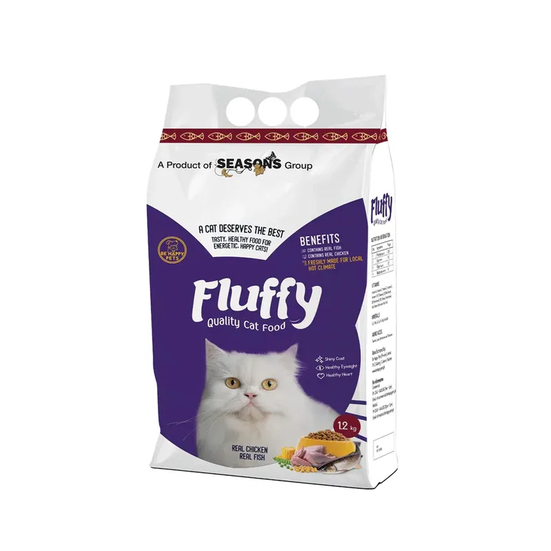 Seasons Fluffy Cat Food Real Chicken & Fish 1.2kg