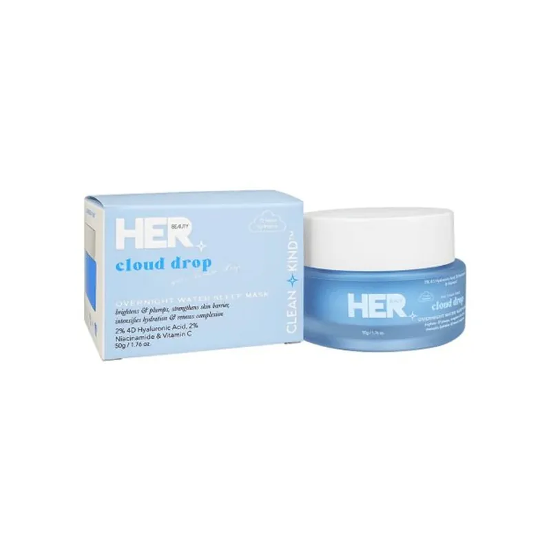 Her Beauty Cloud Drop Overnight Water Sleep Mask 50g