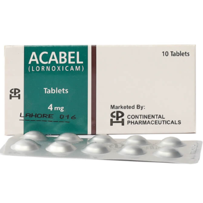 Acabel 4mg Tablets