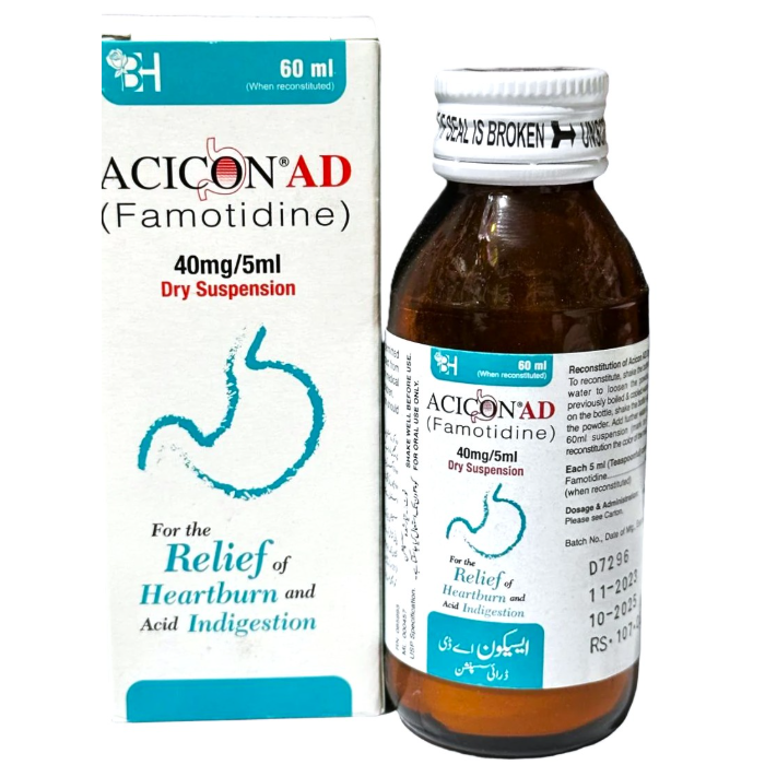 Acicon ad susp 40mg/5ml 60ml