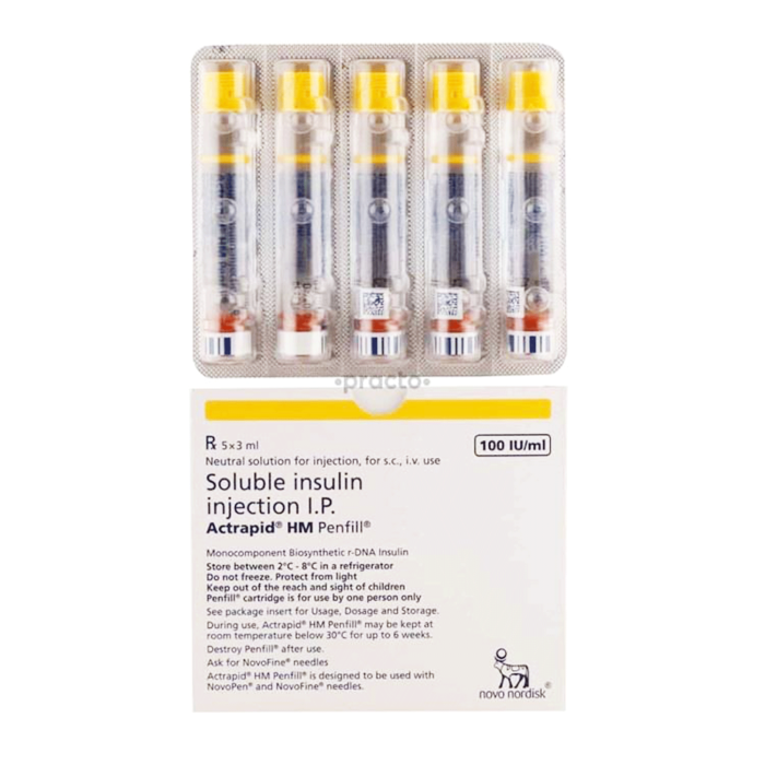Actrapid Penfill 100iu