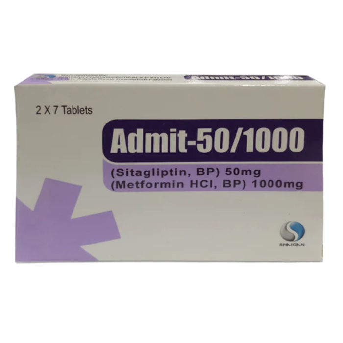 Admit 50 1000mg Tablets