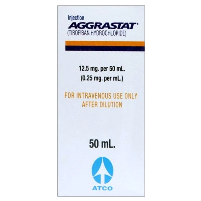 Aggrastat Inj 12.5mg 50ml