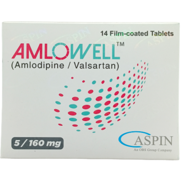 Amlowell 5mg 160mg Tablets