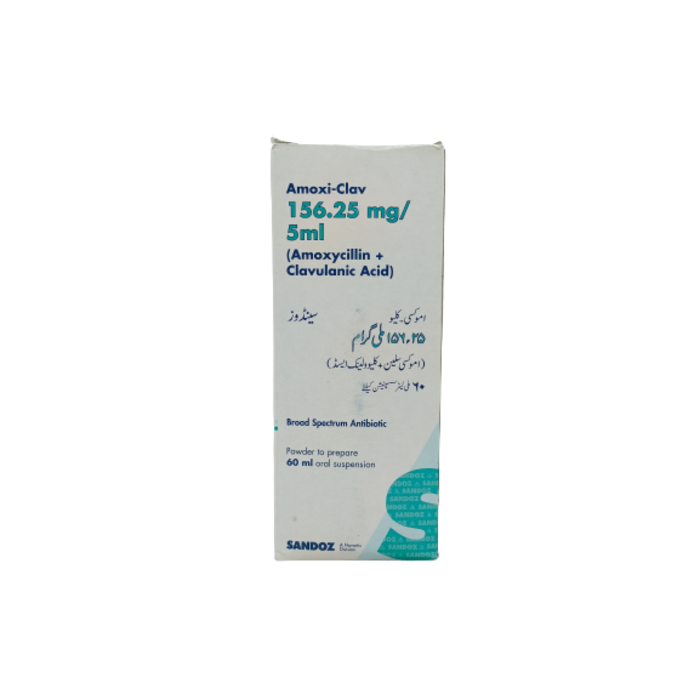 Amoxi Clav 156.25mg 60ml
