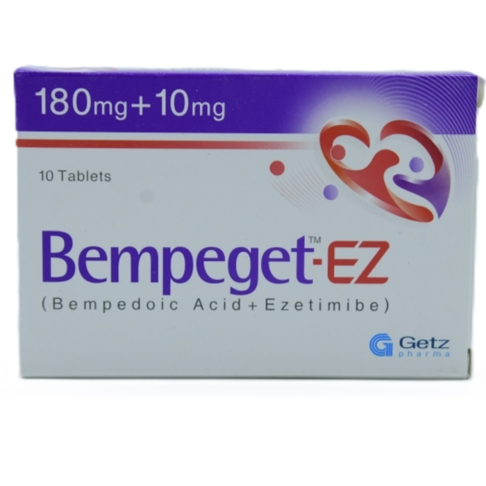 Bempeget Ez 180mg 10mg Tab 10s