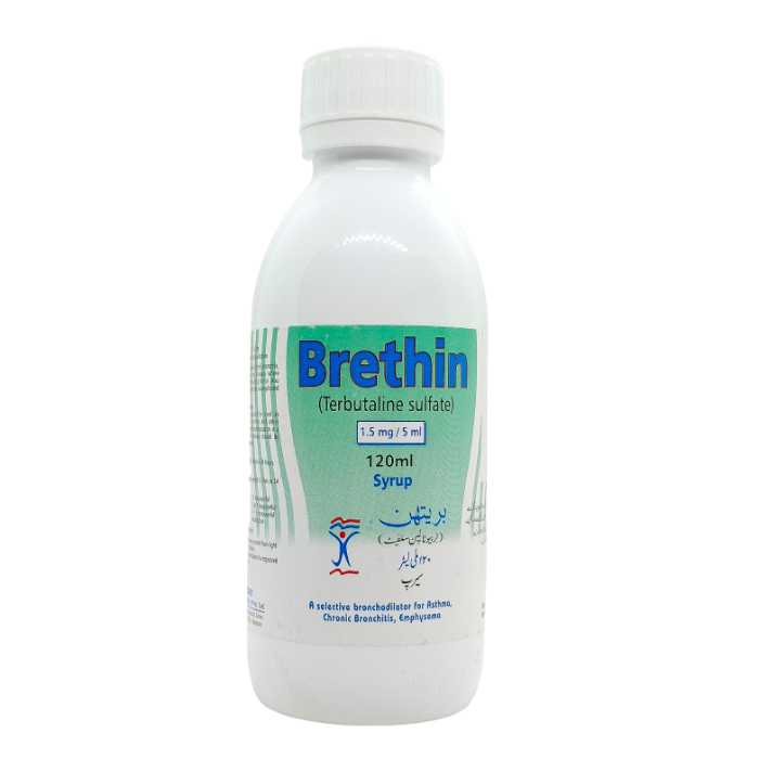 Brethin 1.5mg 5ml Syp 120ml