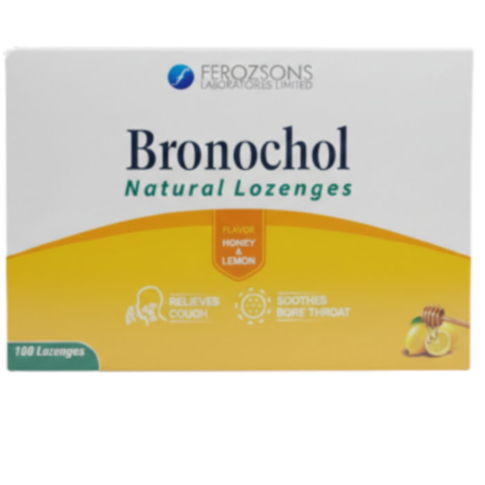Bronochol Natural Lozenges 100s