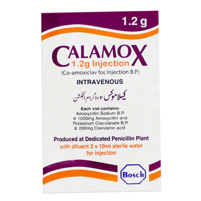 Calamox Inj 1.2gm
