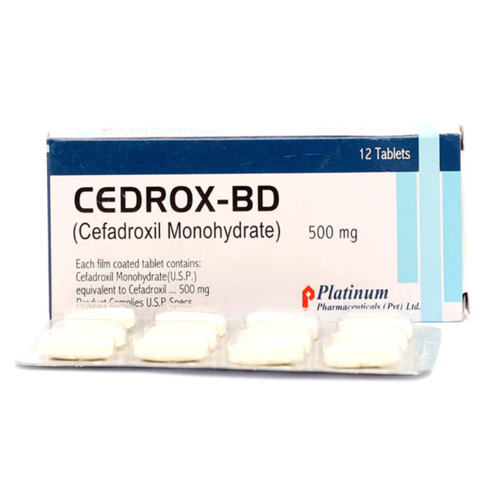 Cedrox Bd 500mg Tablets