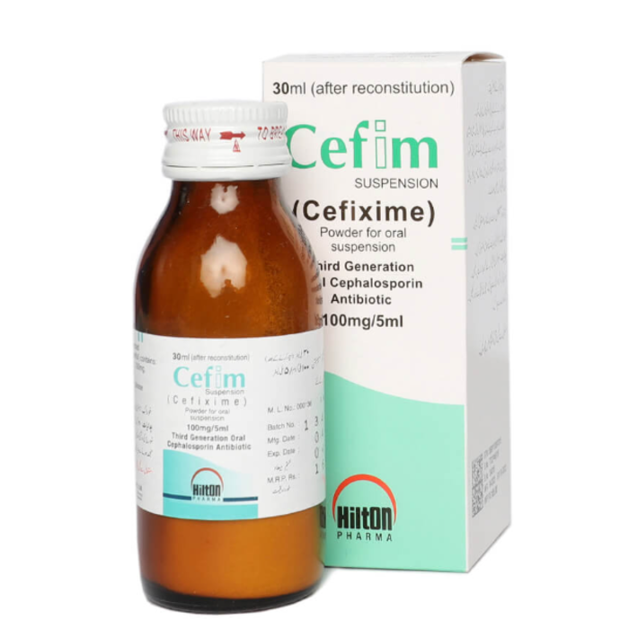 Cefim 100mg 30ml Syp