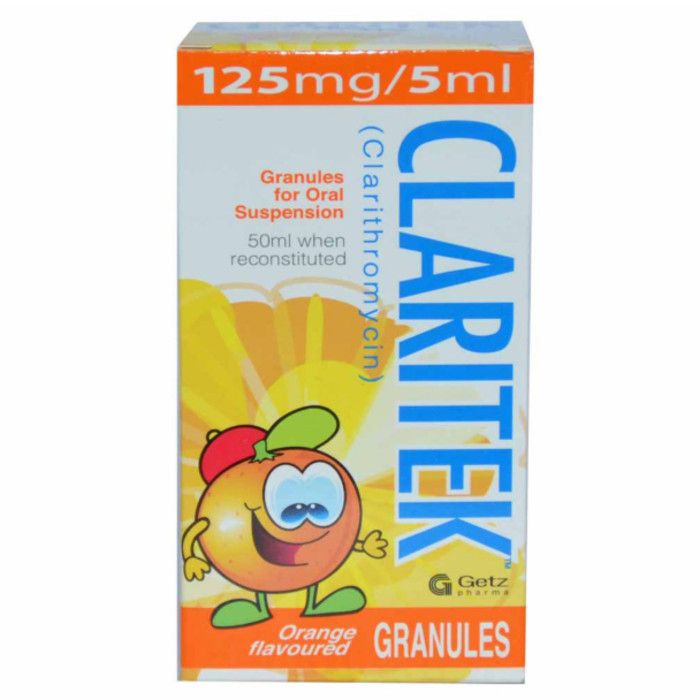 Claritek 125mg 50ml