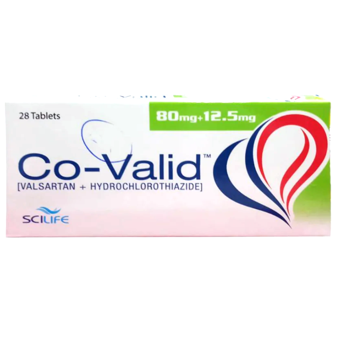 Co Valid 80mg 12.5mg Tablets