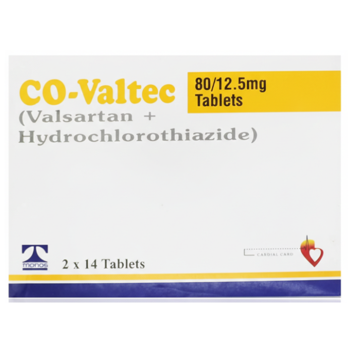 Co Valtec 80mg 12.5mg Tablets