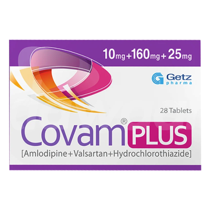 Covam Plus 10mg 160mg 25mg Tablets