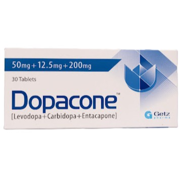 Dopacone 50mg 12.5mg 200mg Tablets