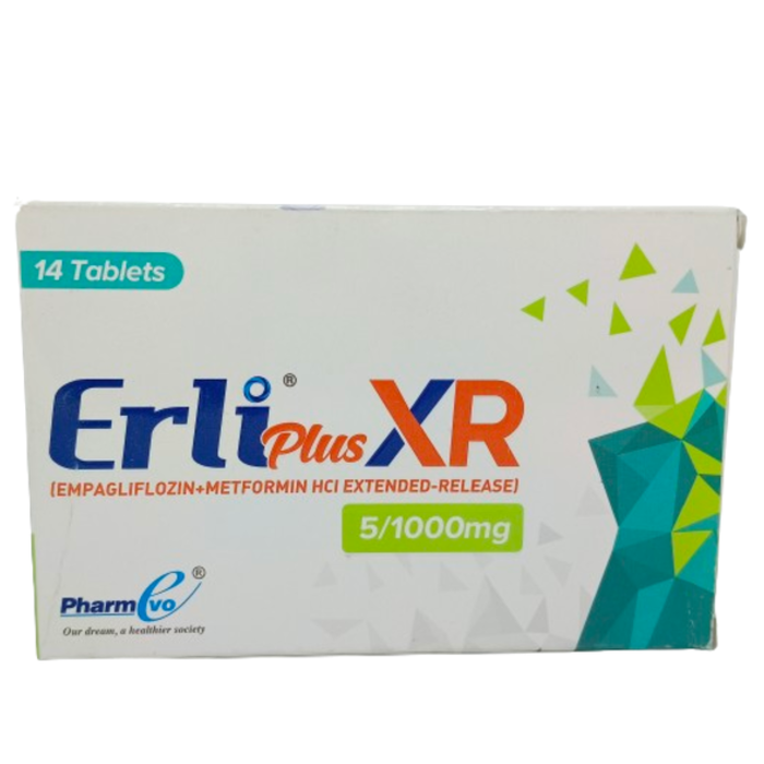 Erli Plus Xr 5 1000mg Tablets