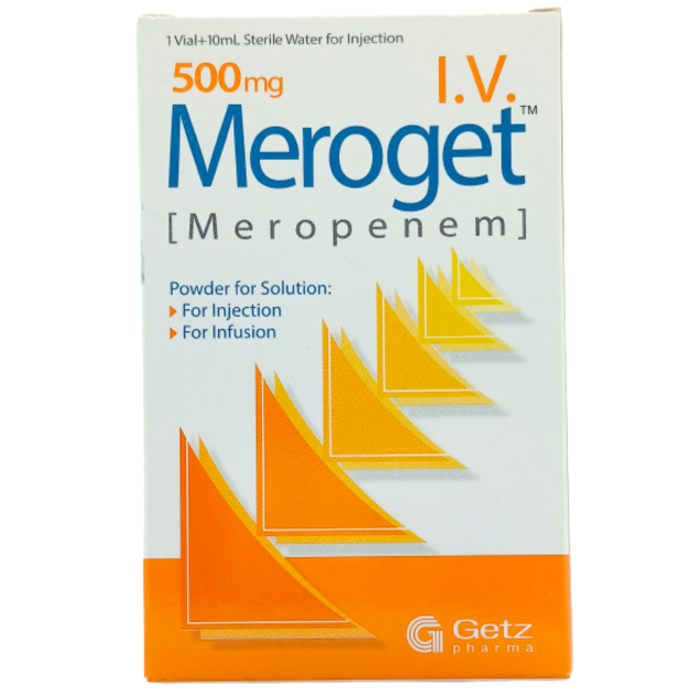 Meroget 500mg Iv Inj