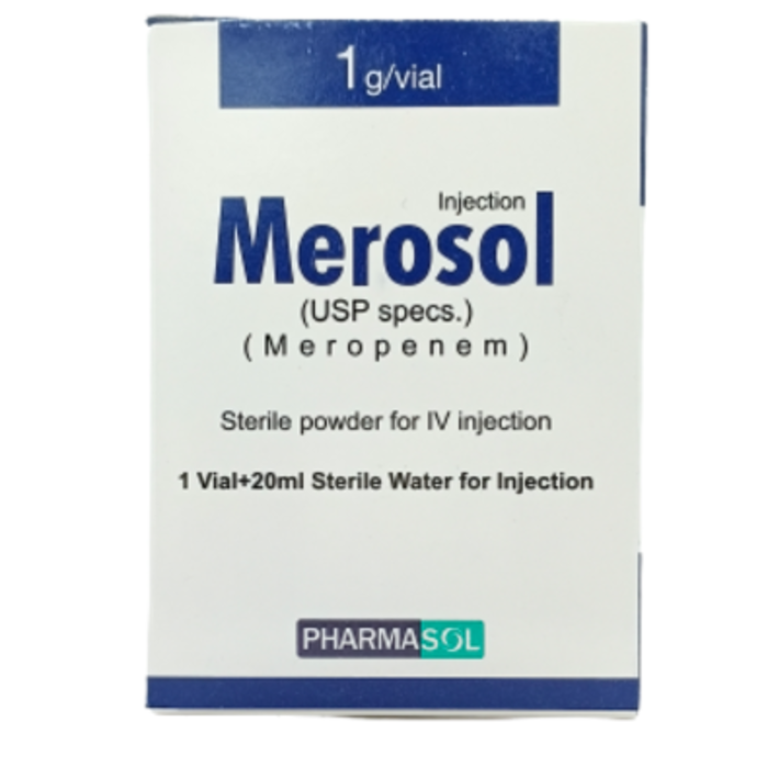 Merosol 1000mg Inj 20ml