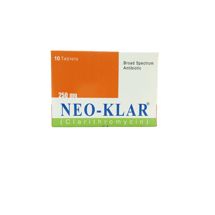 Neo Klar 250mg Tablets