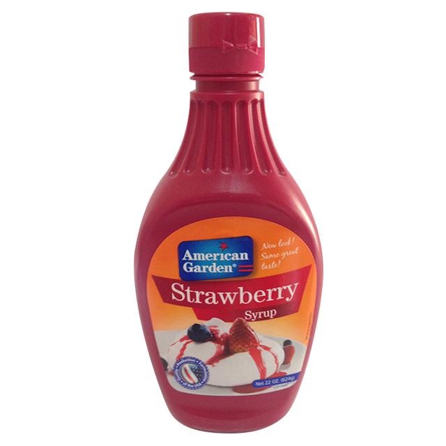 American Garden Syrup Strawberry