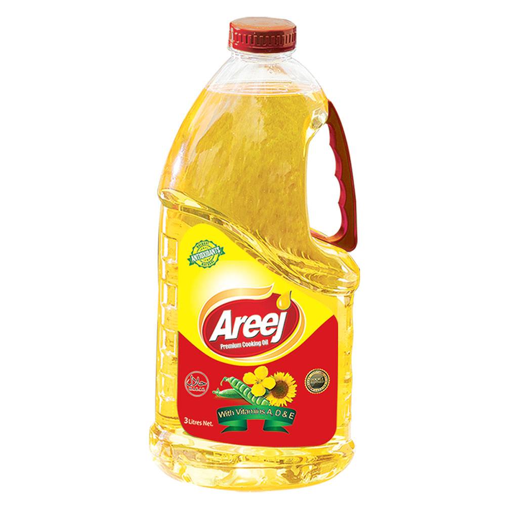 Areej Cooking Oil 3 Litre Bottle