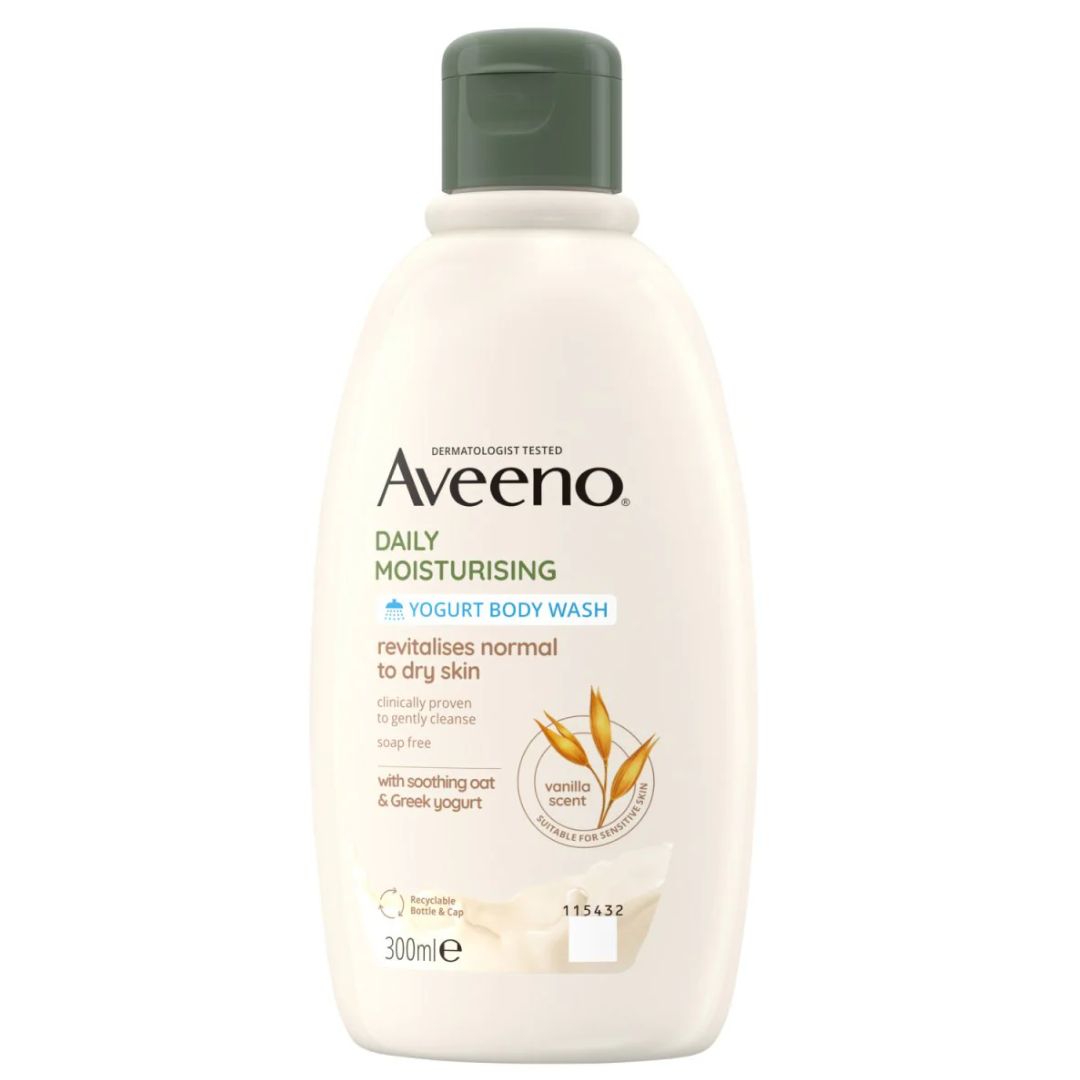 Aveeno Daily Moisturising Revitalises Normal to Dry Skin Vanilla Scent