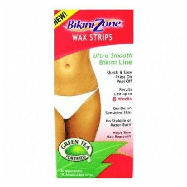 Bikini Zone Wax Strips Ultra Smooth