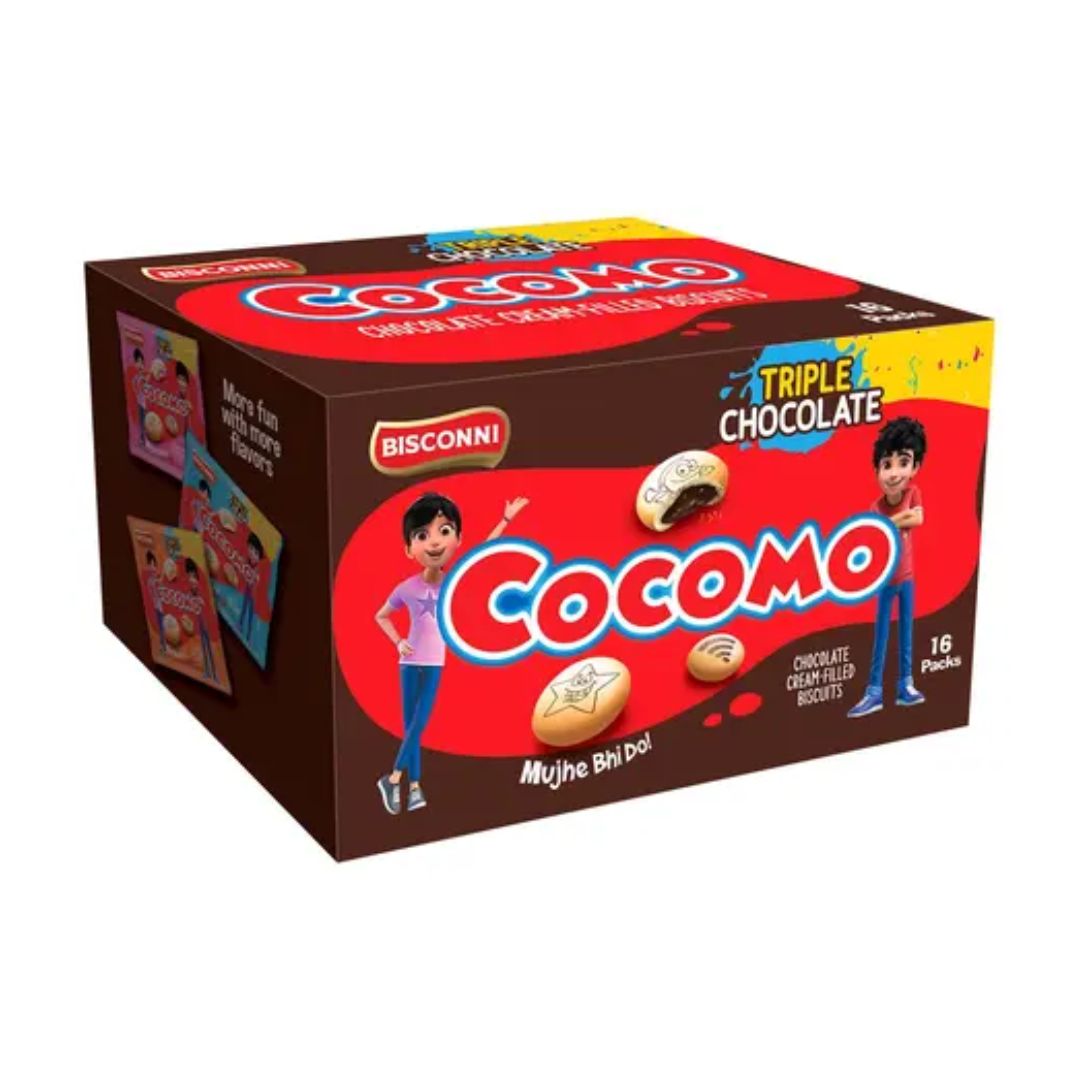 Bisconni Cocomo Tripple Chocolate Filled