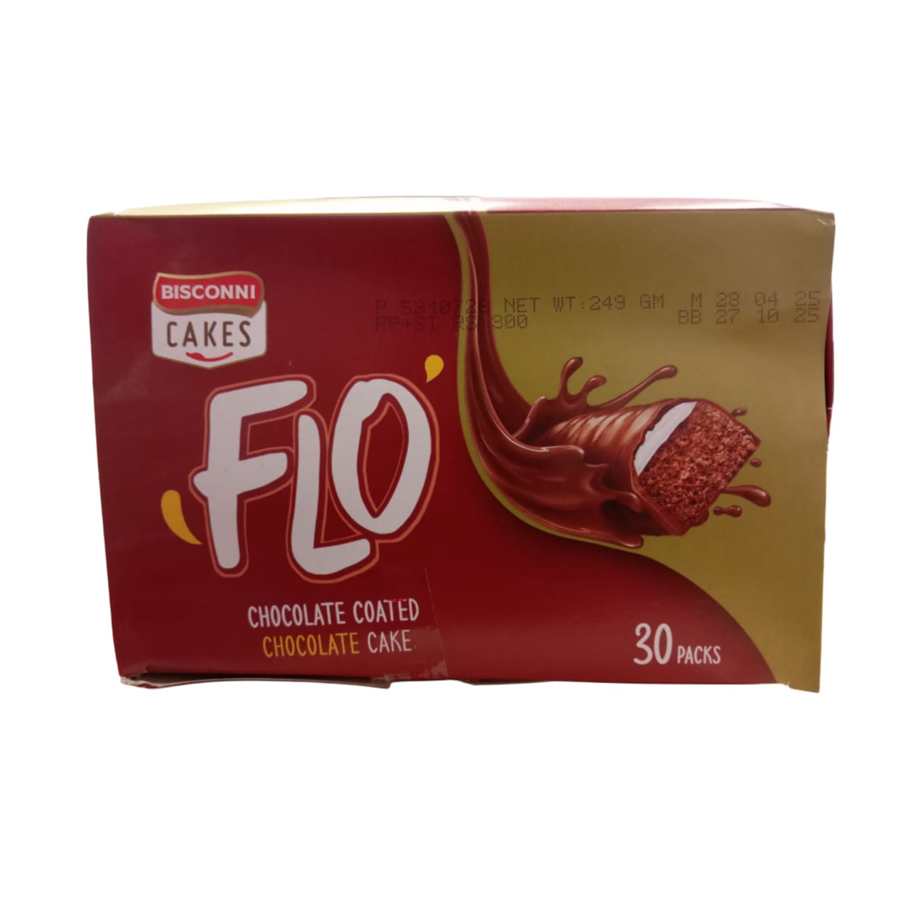 Bisconni Flo Chocolate Coated Cake