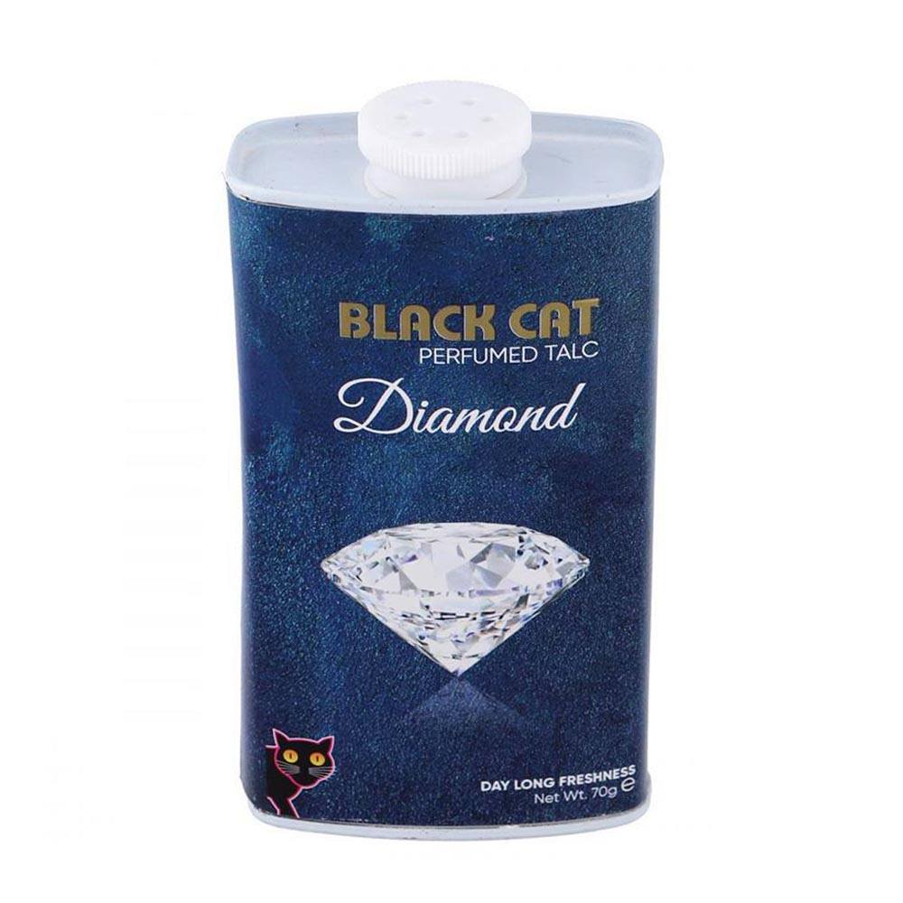 Black Cat Diamond Perfumed Talc