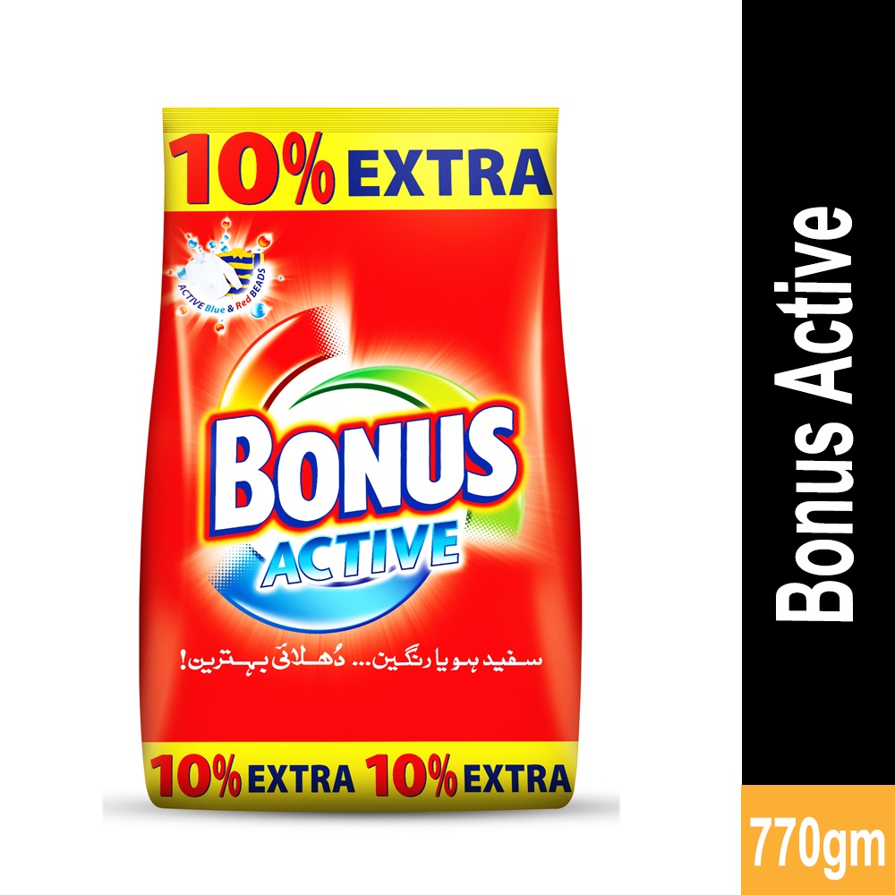 Bonus Active - Detergent Washing Powder Save RS.35