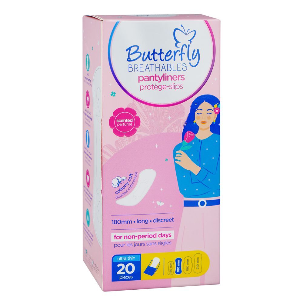 Butterfly Panty Scented Liners Ultra Thin