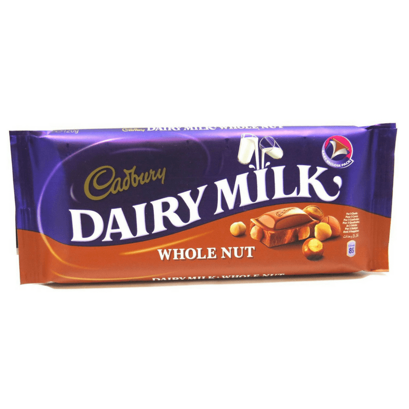 Cadbury Dairy Milk Chocolate Wholenut Uk