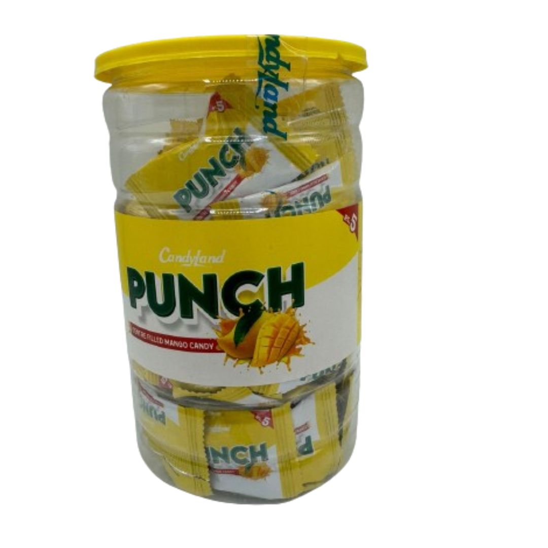Candy Land Punch CentreFilled Mango Candy Jar