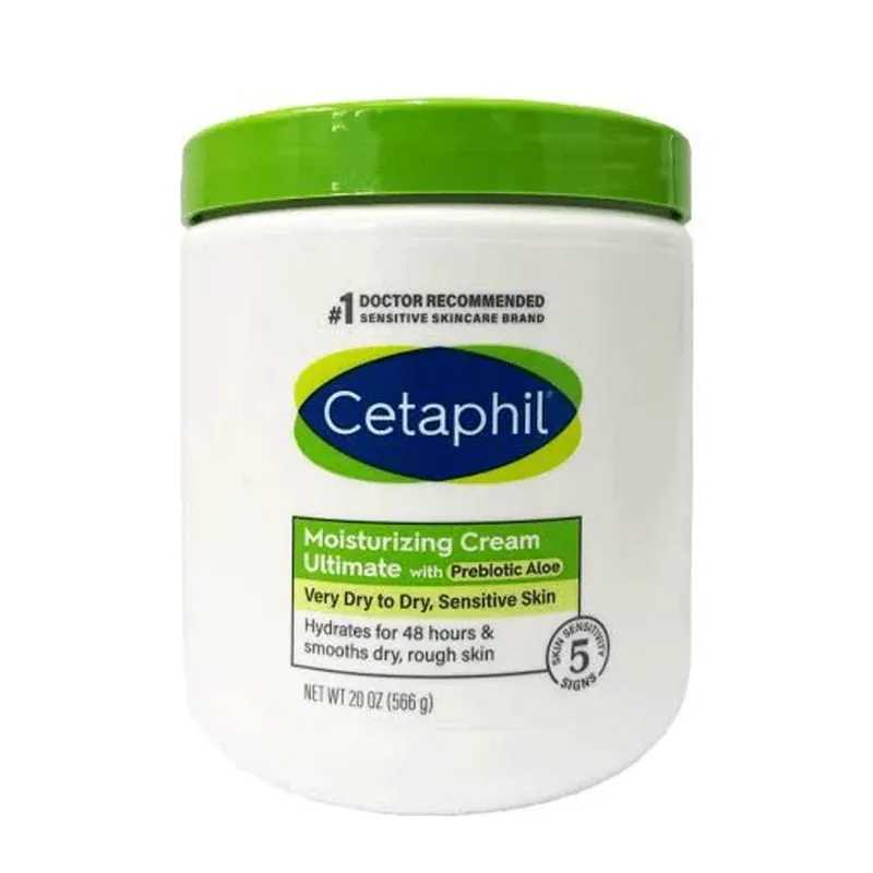 Cetaphil Moisturizing Cream Ultimate With Prebiotic Aloe 453g