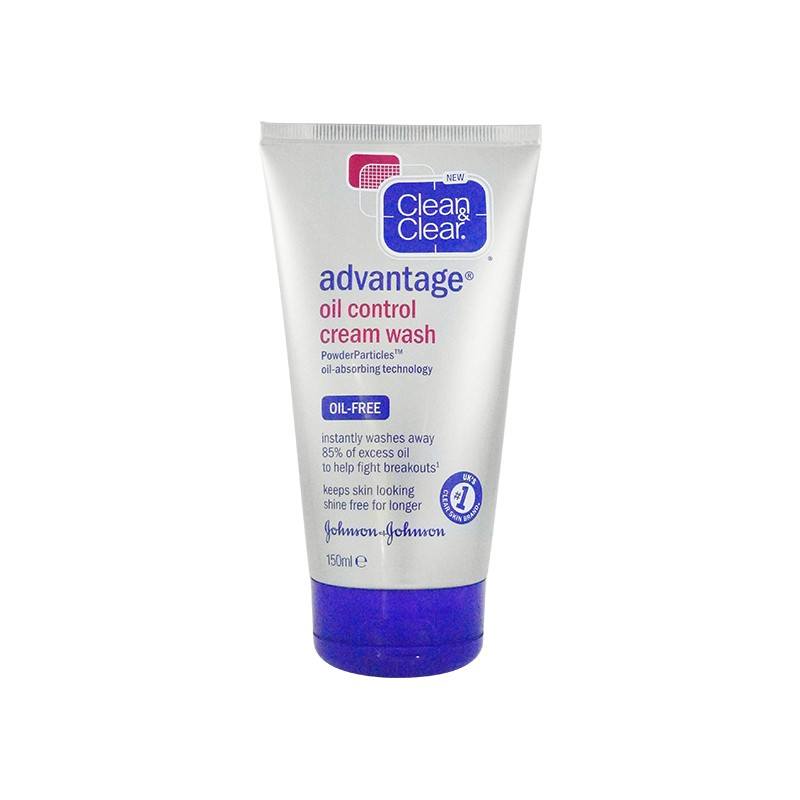Clean & Clear Advantage Oil Control Cream Wash