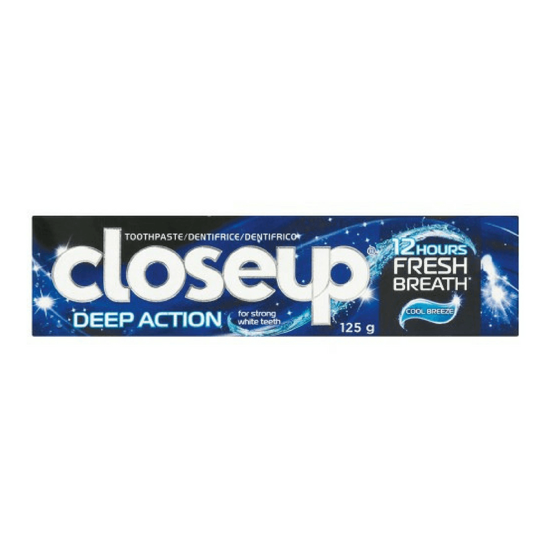 Close Up Deep Action Blue