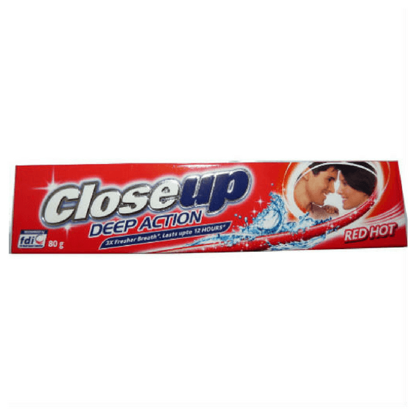 Close Up Deep Action Red Hot Tooth Paste