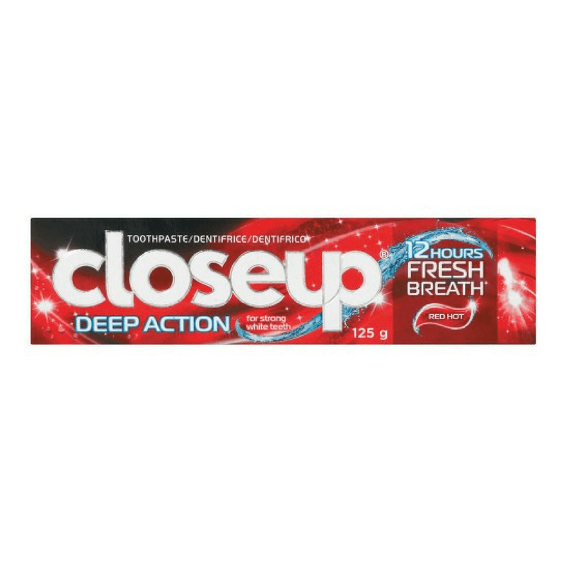 Close Up Deep Action Toothpaste Red Hot