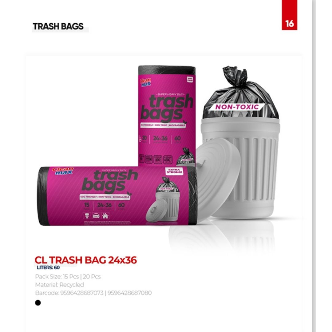 CM Trash Bag Large 15 Bags