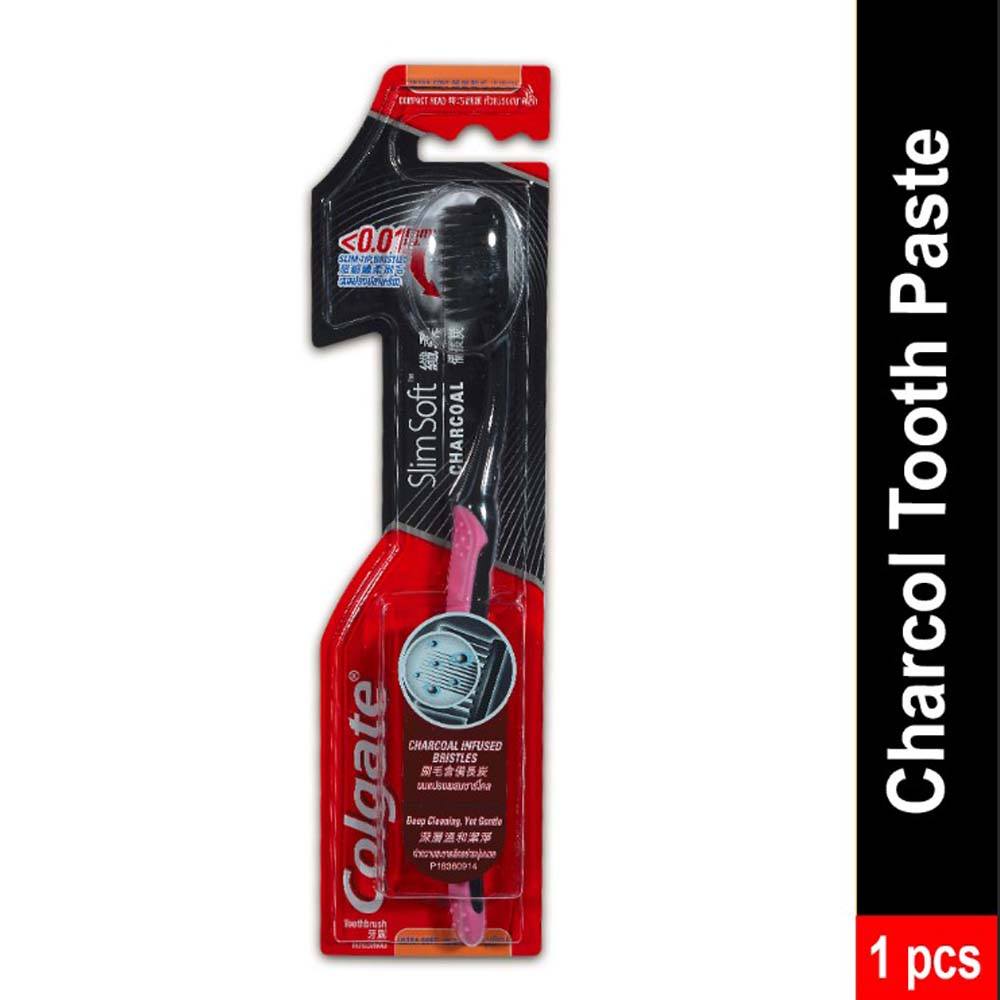 Colgate Slimsoft Charcoal Toothbrush