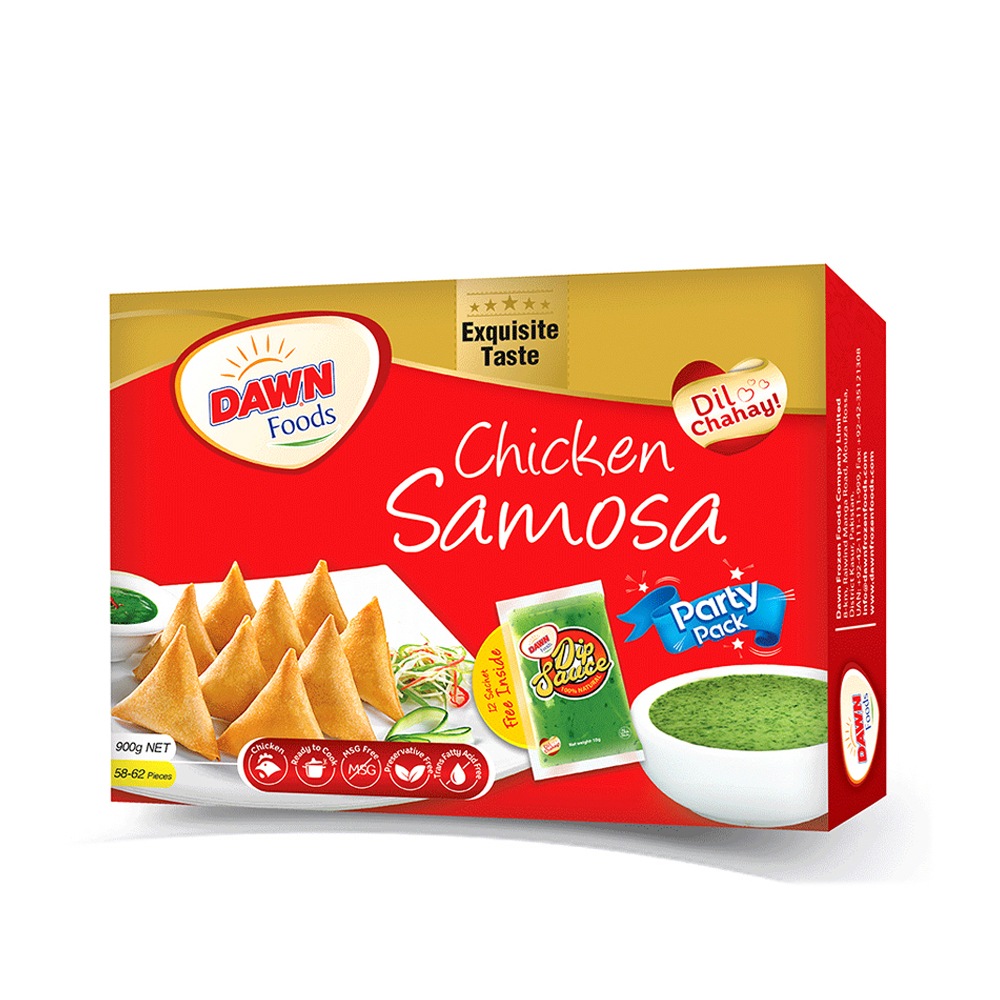 Dawn Chicken Samosa 58-62 Pieces