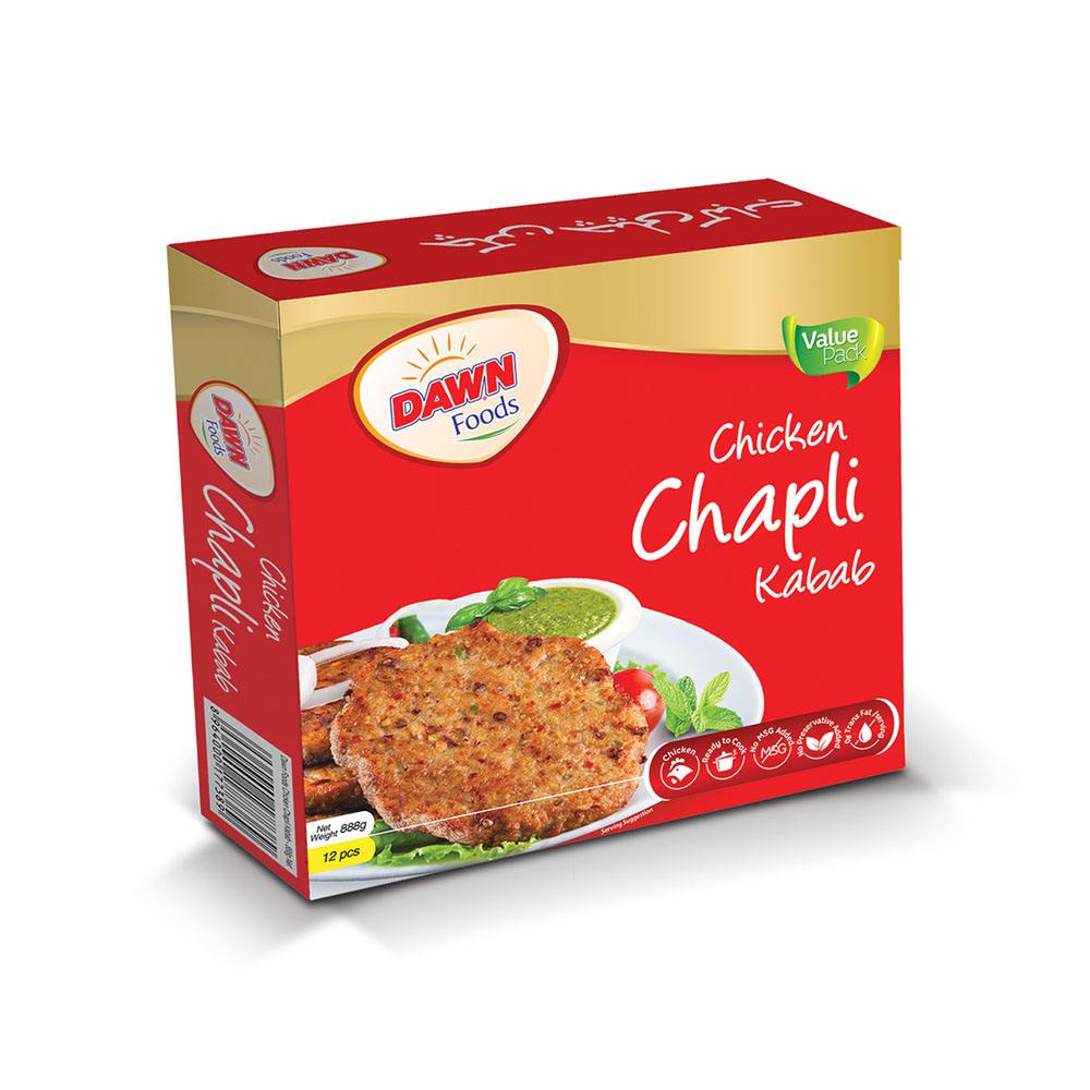 Dawn Chicken Chapli Kabab 12 Pieces
