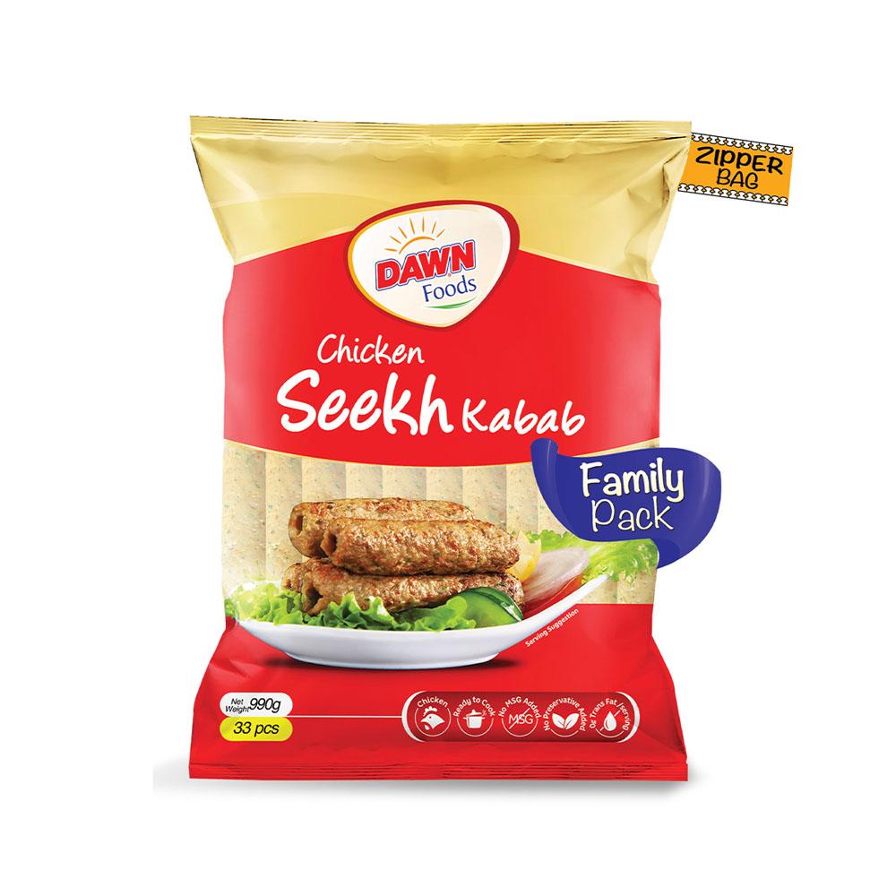 Dawn Chicken Seekh Kabab 33 Pieces