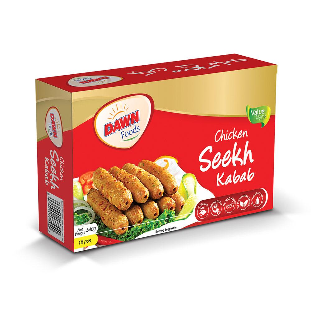 Dawn Chicken Seekh Kabab 18 Pieces